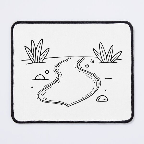 Item preview, Simple drawing of a sand pathway to the beach designed and sold by rasagamastore.