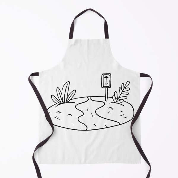 Item preview, Simple drawing of a sand pathway to the beach designed and sold by rasagamastore.