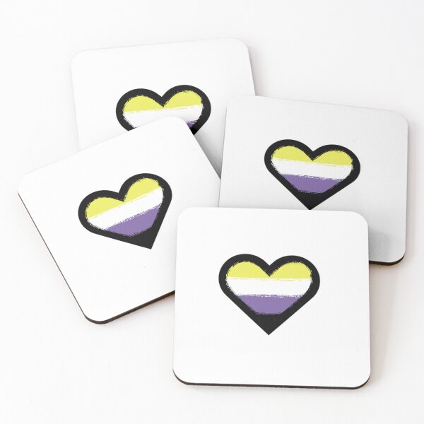 Item preview, Non-Binary Heart designed and sold by LoopyandFruity.