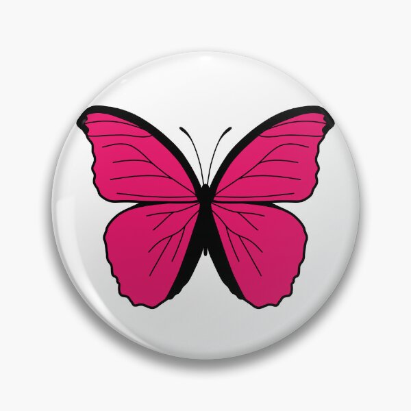 Item preview, Butterfly Illustration - Dark Pink designed and sold by MrsCreative1.
