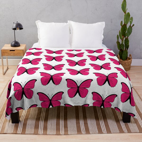 Item preview, Butterfly Illustration - Dark Pink designed and sold by MrsCreative1.