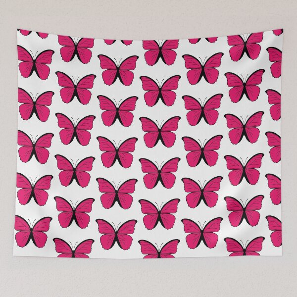 Item preview, Butterfly Illustration - Dark Pink designed and sold by MrsCreative1.
