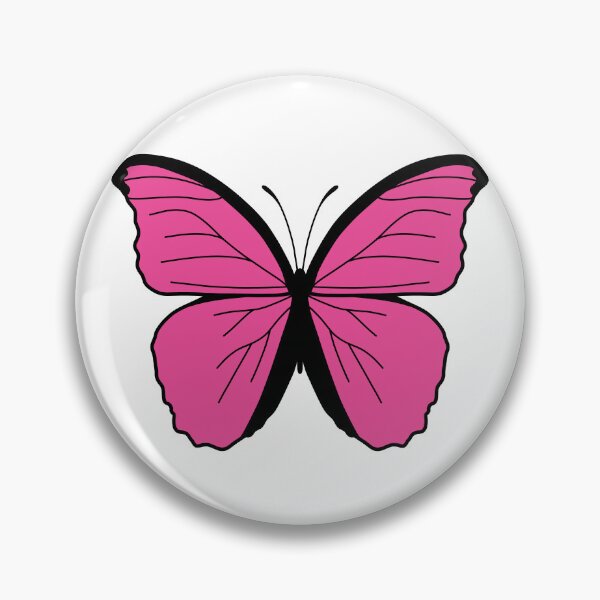 Item preview, Butterfly Illustration - Pink designed and sold by MrsCreative1.