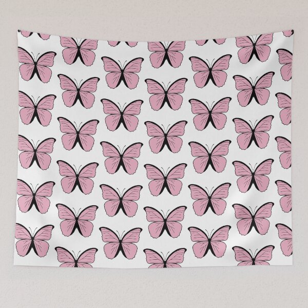 Item preview, Butterfly Illustration - Light Pink designed and sold by MrsCreative1.