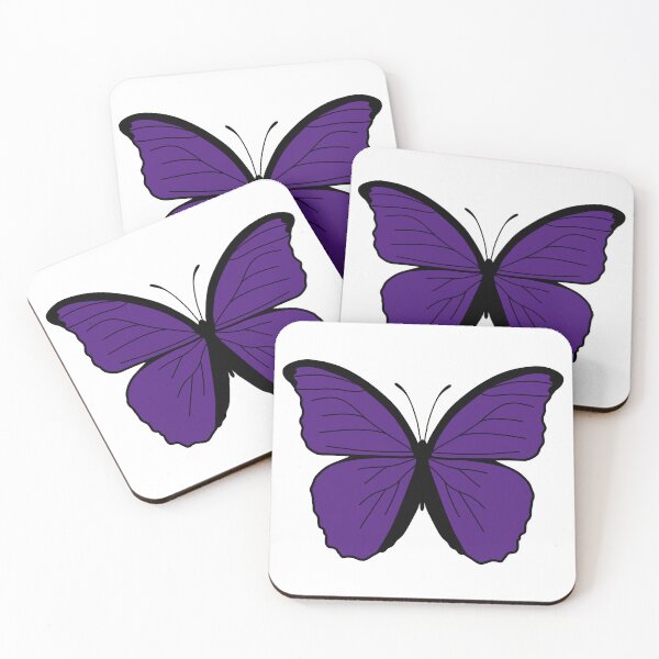 Item preview, Butterfly Illustration - Dark Purple designed and sold by MrsCreative1.