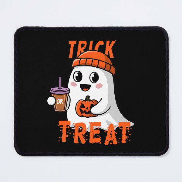 Item preview, The Cute & friendly ghost Trick or Treat designed and sold by ArtbySameer.