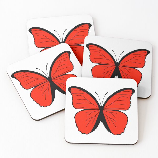 Item preview, Butterfly Illustration - Red designed and sold by MrsCreative1.