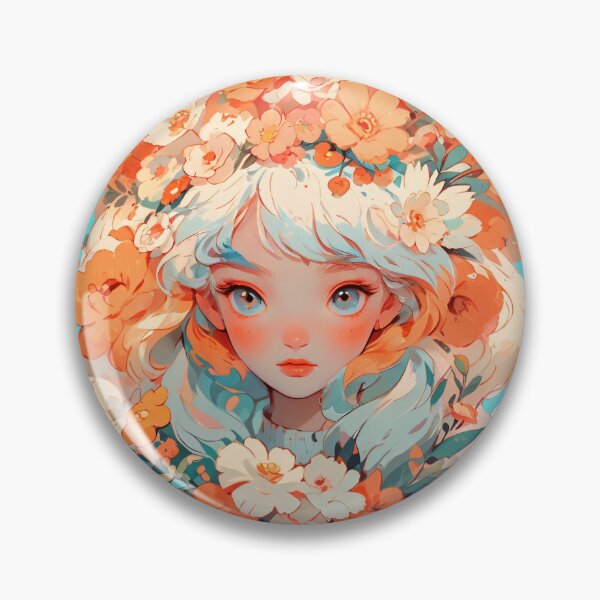 Item preview, Florals girl designed and sold by KiraChie.