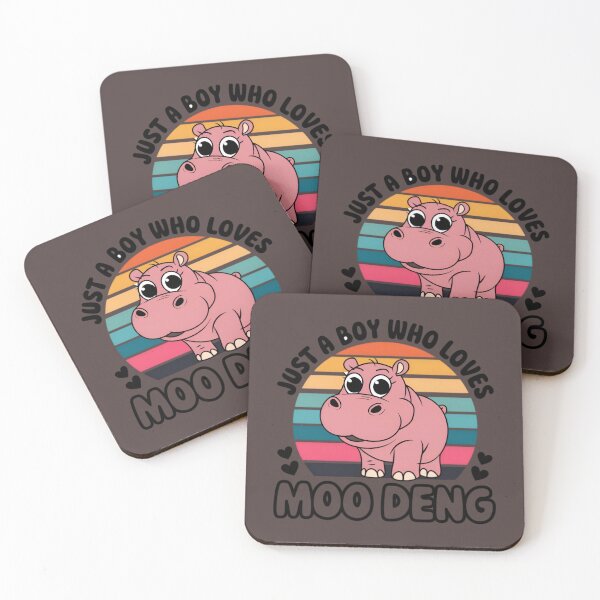 Item preview,   Just A Boy Who Love Moo Deng  designed and sold by bittucreates.