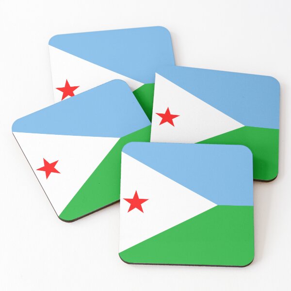 Item preview, Djibouti Flag: Unity, Strength, and Peace designed and sold by communedesigns.