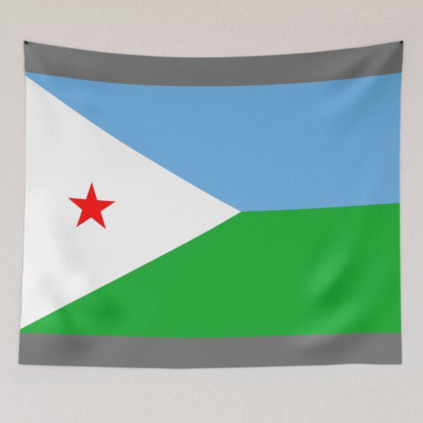 Item preview, Djibouti Flag: Unity, Strength, and Peace designed and sold by communedesigns.