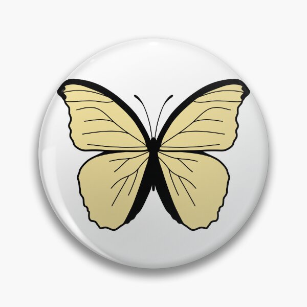 Item preview, Butterfly Illustration - Light Yellow designed and sold by MrsCreative1.