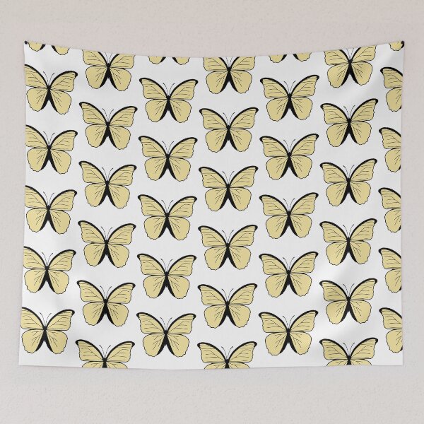 Item preview, Butterfly Illustration - Light Yellow designed and sold by MrsCreative1.