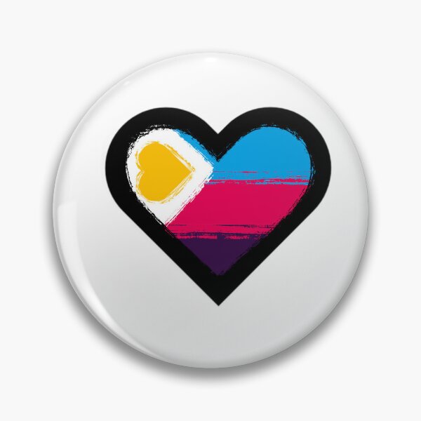 Item preview, Polyamorous Heart designed and sold by LoopyandFruity.
