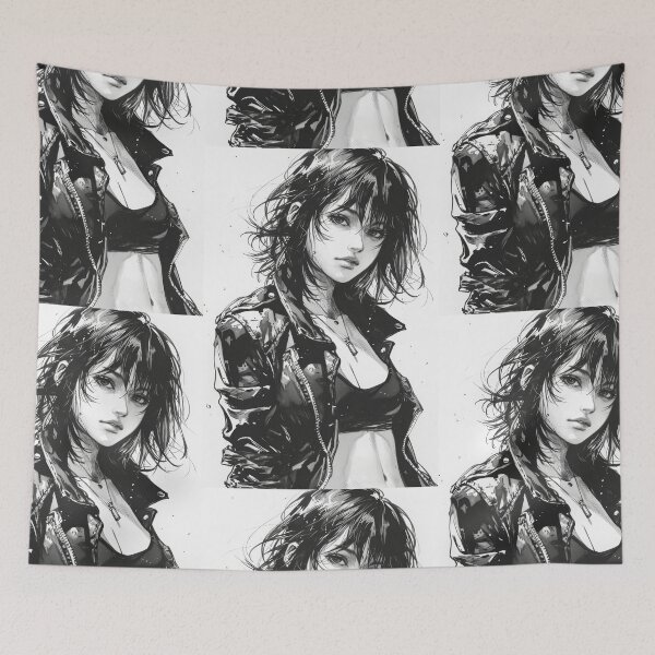Item preview, Diverse Portraits of Young Women in Anime Style designed and sold by Piotrek0001.