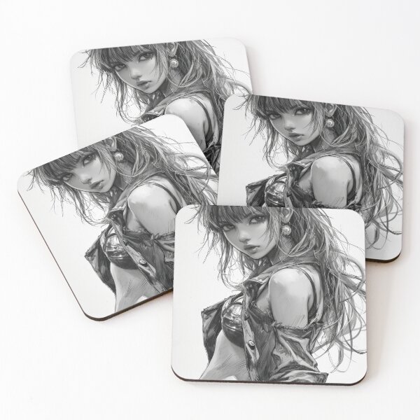 Item preview, Diverse Portraits of Young Women in Anime Style designed and sold by Piotrek0001.