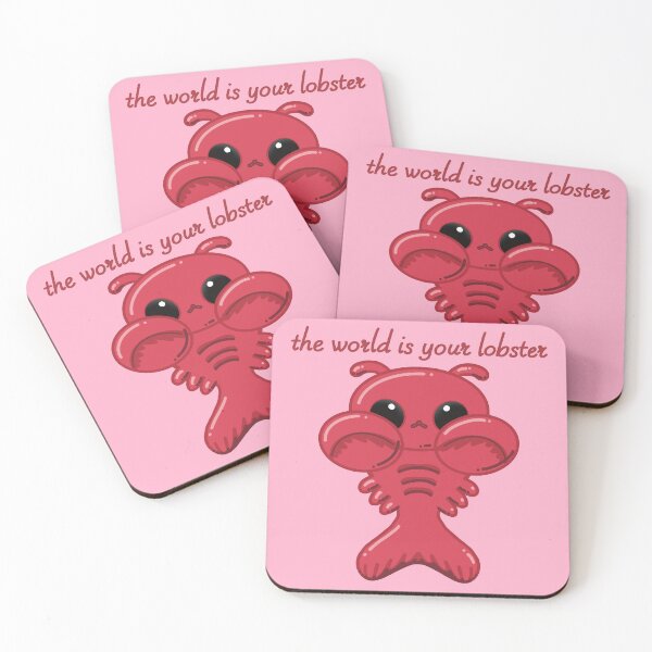 Item preview, Cute lobster meme, world is your lobster designed and sold by Catphonesoup.