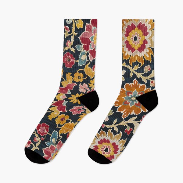 Artikelvorschau, Farbenfrohe Blumen und Persion entworfen und verkauft von meggydesigns.