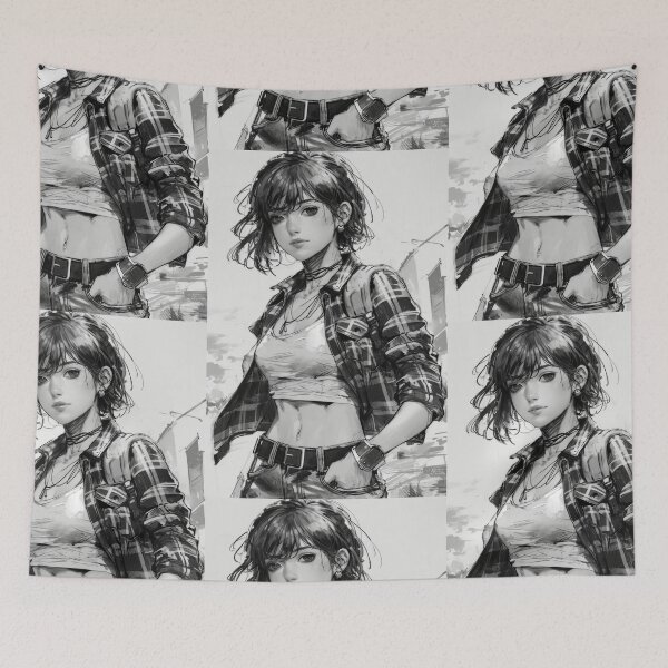 Item preview, Diverse Portraits of Young Women in Anime Style designed and sold by Piotrek0001.