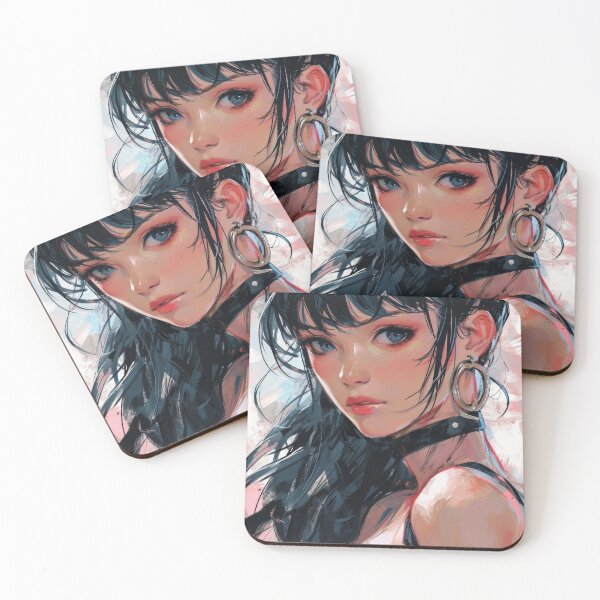 Item preview, Diverse Portraits of Young Women in Anime Style designed and sold by Piotrek0001.