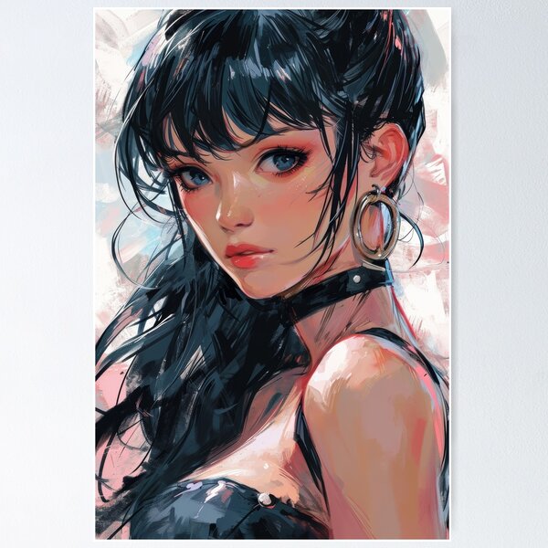 Item preview, Diverse Portraits of Young Women in Anime Style designed and sold by Piotrek0001.