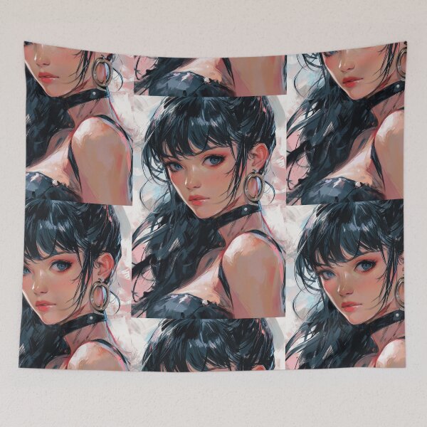 Item preview, Diverse Portraits of Young Women in Anime Style designed and sold by Piotrek0001.