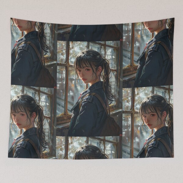 Item preview, Diverse Portraits of Young Women in Anime Style designed and sold by Piotrek0001.