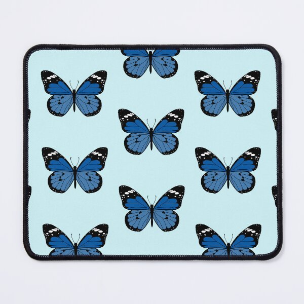 Item preview, Cute Butterfly Illustration - Dark Blue designed and sold by MrsCreative1.
