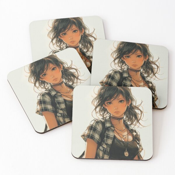 Item preview, Diverse Portraits of Young Women in Anime Style designed and sold by Piotrek0001.