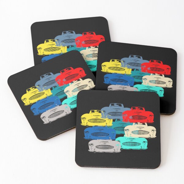 Item preview, Austin-Healey 3000 1960s British classic car paint shades designed and sold by soitwouldseem.