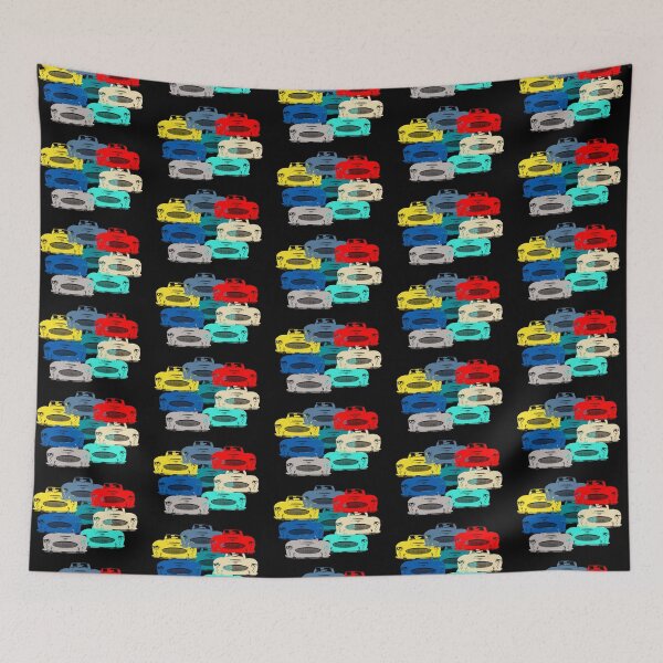 Item preview, Austin-Healey 3000 1960s British classic car paint shades designed and sold by soitwouldseem.