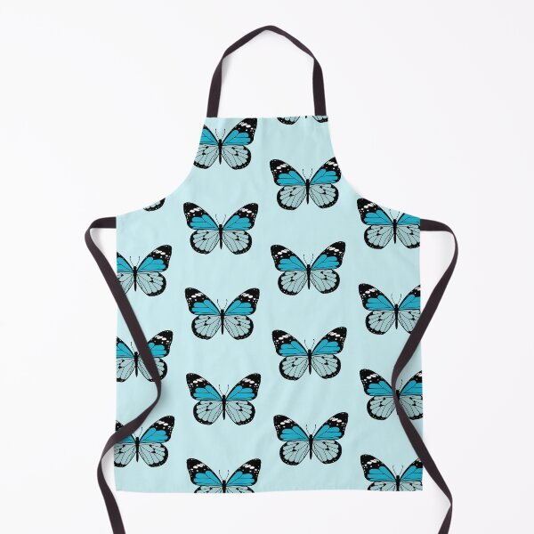 Item preview, Cute Butterfly Illustration - Light Blue designed and sold by MrsCreative1.