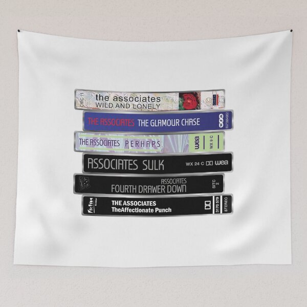 Item preview, The Associates [Cassette stack] designed and sold by lazarusheart.