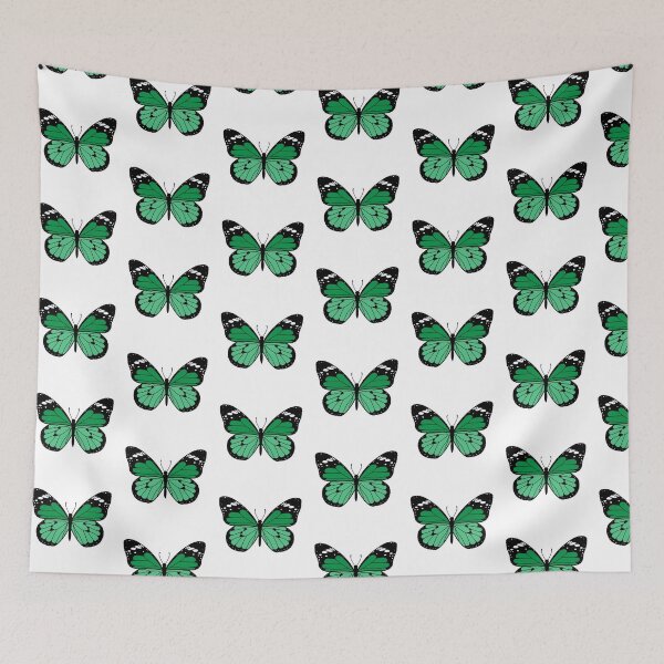 Item preview, Cute Butterfly Illustration - Dark Green designed and sold by MrsCreative1.