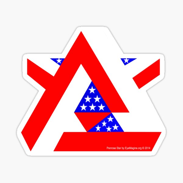 Vista previa del artículo con la obra «Estrella de Penrose», diseñado y vendido por EyeMagined.