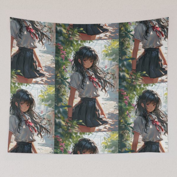 Item preview, Diverse Portraits of Young Women in Anime Style designed and sold by Piotrek0001.