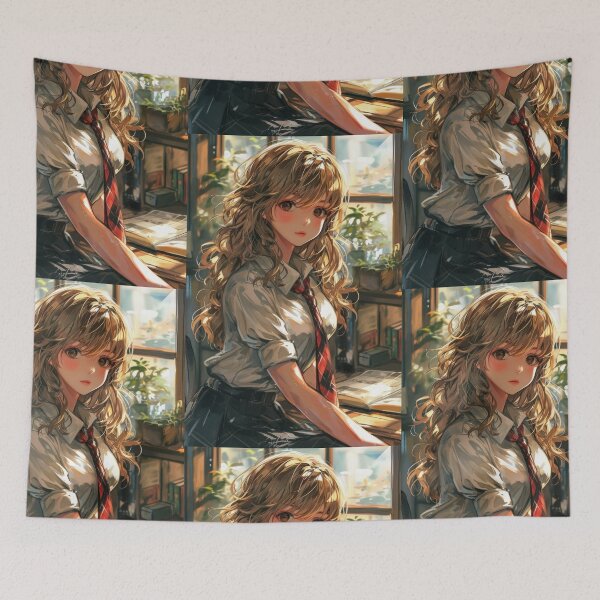 Item preview, Diverse Portraits of Young Women in Anime Style designed and sold by Piotrek0001.