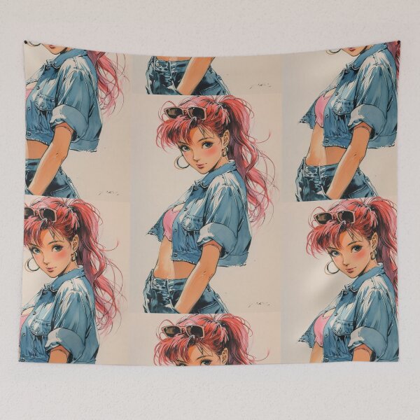 Item preview, Diverse Portraits of Young Women in Anime Style designed and sold by Piotrek0001.