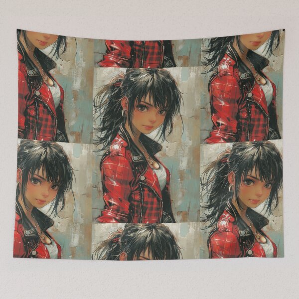 Item preview, Diverse Portraits of Young Women in Anime Style designed and sold by Piotrek0001.