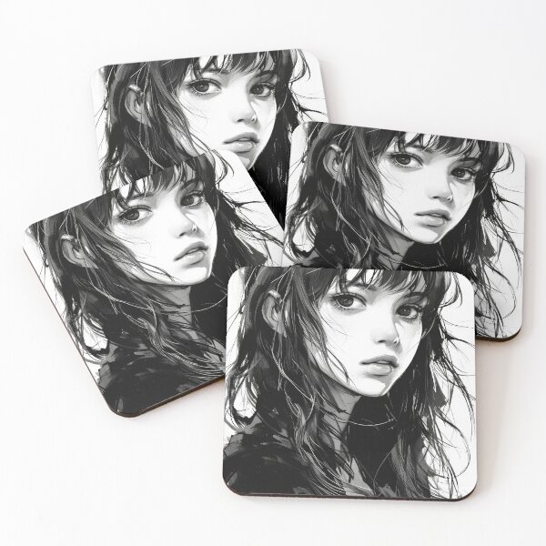 Item preview, Diverse Portraits of Young Women in Anime Style designed and sold by Piotrek0001.