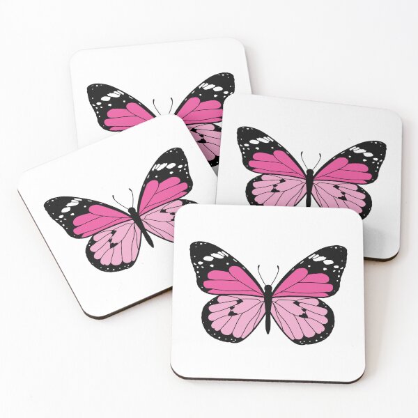 Item preview, Cute Butterfly Illustration - Light Pink designed and sold by MrsCreative1.