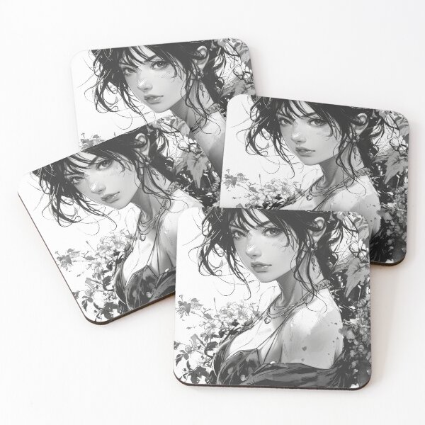 Item preview, Diverse Portraits of Young Women in Anime Style designed and sold by Piotrek0001.