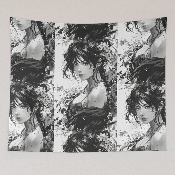 Item preview, Diverse Portraits of Young Women in Anime Style designed and sold by Piotrek0001.