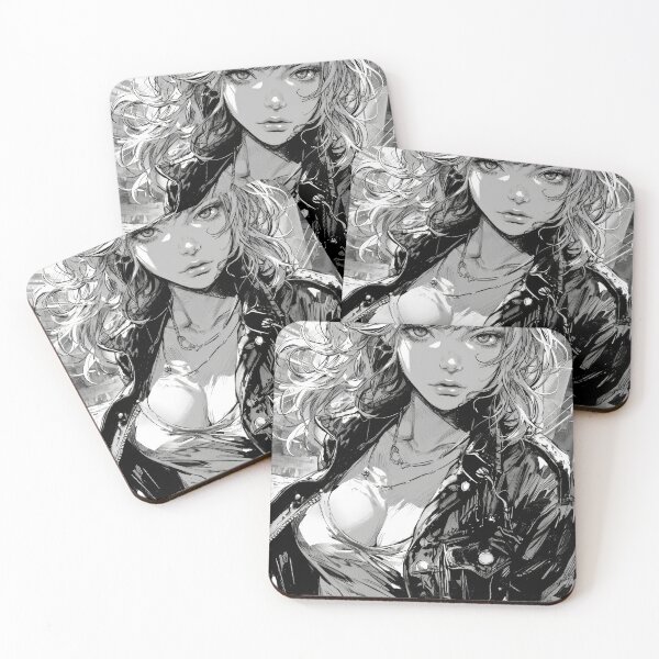 Item preview, Diverse Portraits of Young Women in Anime Style designed and sold by Piotrek0001.