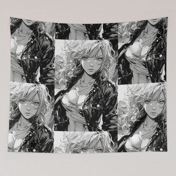 Item preview, Diverse Portraits of Young Women in Anime Style designed and sold by Piotrek0001.
