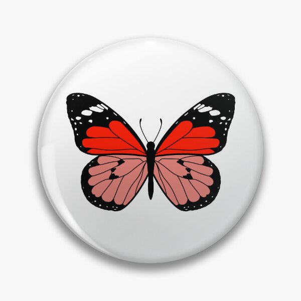 Item preview, Cute Butterfly Illustration - Red designed and sold by MrsCreative1.