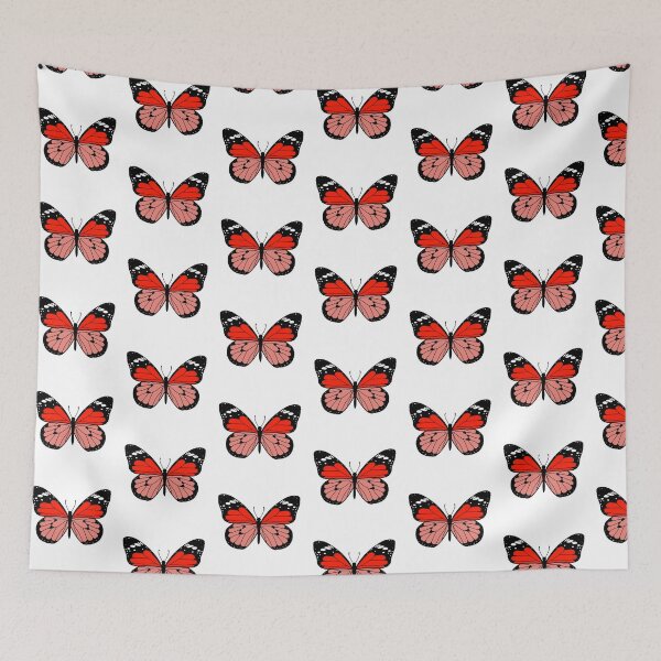 Item preview, Cute Butterfly Illustration - Red designed and sold by MrsCreative1.