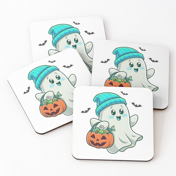 Item preview, The Friendly ghost halloween pumpkin designed and sold by ArtbySameer.