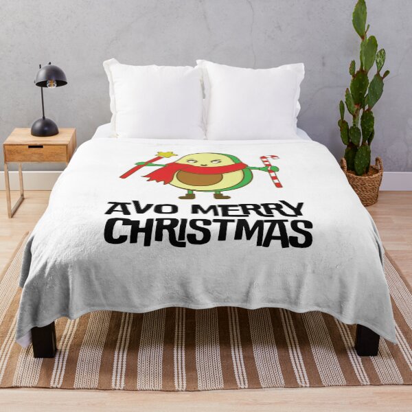 Item preview, Avocado Merry Christmas, Vegan Chrismas designed and sold by rawaart1.