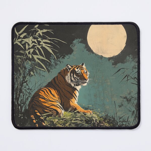 Item preview, Tiger at Night designed and sold by patternshoprad.